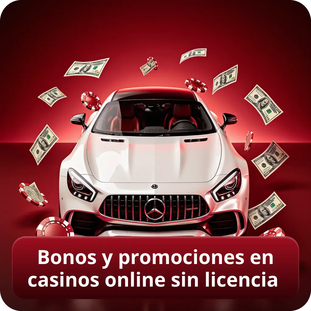 Bonos y promociones en casinos online sin licencia